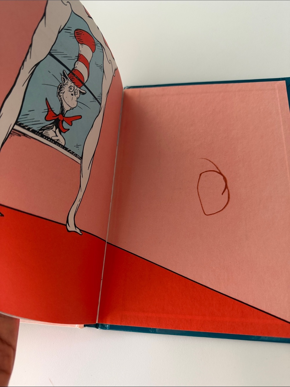 Dr. Seuss Cat in the Hat Comes Back - Teal, Red, White - Picture 4 of 8